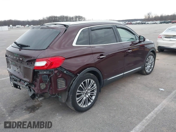 2018 Lincoln MKX Reserve with VIN 2LMPJ6LR3JBL39019, listed as a IAAI auction lot 41178625 with 69,883 mi miles. Bid and sale history available at carsss.com. Image 4.
