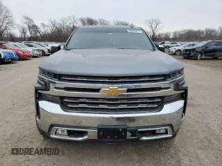 2021 Chevrolet Silverado 1500 LTZ with VIN 1GCUYGET5MZ135627, listed as a Copart auction lot 46025674 with Not Provided miles and Salvage Title. Bid and sale history available at DreamBid. Image 5.