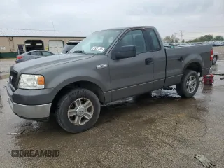 2005 Ford F-150 XL with VIN 1FTRF12W65NA57830, listed as a Copart auction lot 54937135 with Not provided miles and Salvage title. Bid and sale history available at DreamBid. Image 1.