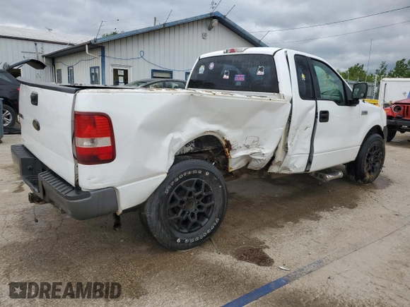 2006 Ford F-150 XL with VIN 1FTRF122X6NA96788, listed as a Copart auction lot 57650565 with Not provided miles and Salvage title. Bid and sale history available at DreamBid. Image 3.