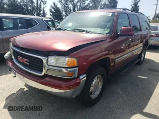 2001 GMC Yukon XL SLE with VIN 1GKFK16T01J278098, listed as a Copart auction lot 50763845 with 138,609 mi miles and Salvage Title. Bid and sale history available at carsss.com. Image 1.