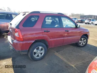 2010 Kia Sportage LX with VIN KNDKG3A41A7706104, listed as a Copart auction lot 42033525 with 157,624 mi miles and Clean Title. Bid and sale history available at carsss.com. Image 3.