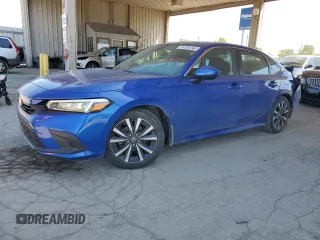 2023 Honda Civic EX z VIN 2HGFE1F77PH309204, wystawiony jako Copart lot #56196345 z przebiegiem 36 356 mil mil oraz Szkoda całkowita • Salvage title. Historia ofert i sprzedaży dostępna na DreamBid. Obrazek 1.