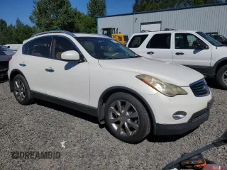2008 Infiniti EX Journey with VIN JNKAJ09F08M355021, listed as a Copart auction lot 69666424 with 166,788 mi miles and Salvage Title. Bid and sale history available at carsss.com. Image 4.