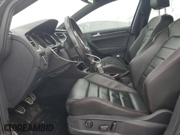 2016 Volkswagen Golf GTI SE with VIN 3VW5T7AU9GM051721, listed as a Copart auction lot 46469375 with 154,734 mi miles and Salvage Title. Bid and sale history available at carsss.com. Image 7.