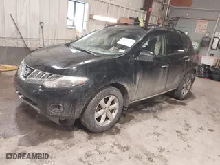 2010 Nissan Murano SL with VIN JN8AZ1MW4AW115279, listed as a IAAI auction lot 41435980 with 169,438 mi miles. Bid and sale history available at carsss.com. Image 2.