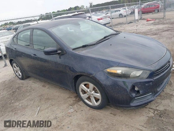2015 Dodge Dart SXT with VIN 1C3CDFBB1FD420715, listed as a IAAI auction lot 41960282 with 114,252 mi miles. Bid and sale history available at carsss.com. Image 1.