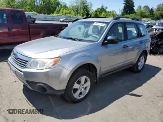 2010 Subaru Forester X with VIN JF2SH6BC6AH803248, listed as a Copart auction lot 59371045 with 95,404 mi miles and Salvage title. Bid and sale history available at DreamBid. Image 1.
