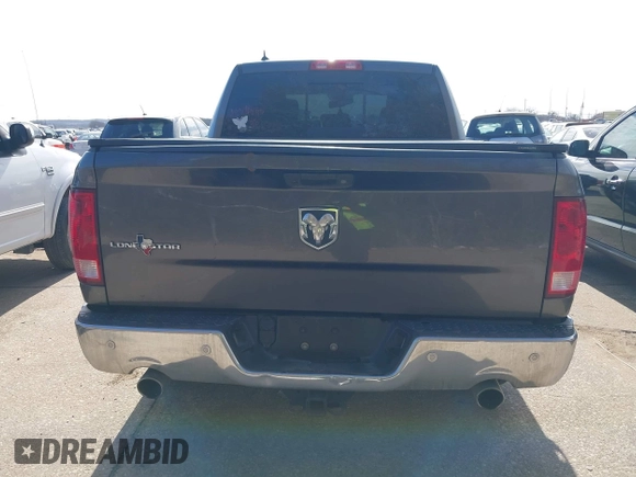 2016 Ram 1500 Lone Star with VIN 1C6RR6LT9GS241521, listed as a IAAI auction lot 41415897 with 168,896 mi miles. Bid and sale history available at carsss.com. Image 16.