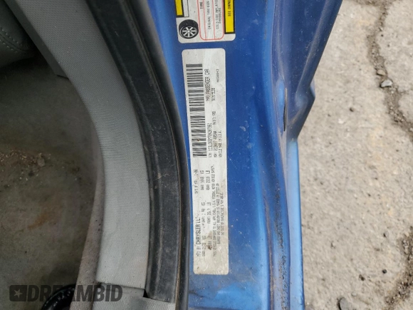 2008 Chrysler Sebring Limited z VIN 1C3LC65M78N207961, wystawiony jako Copart lot #52141355 z przebiegiem Nie podano mil oraz Czysty tytuł • Clean title. Historia ofert i sprzedaży dostępna na DreamBid. Obrazek 12.