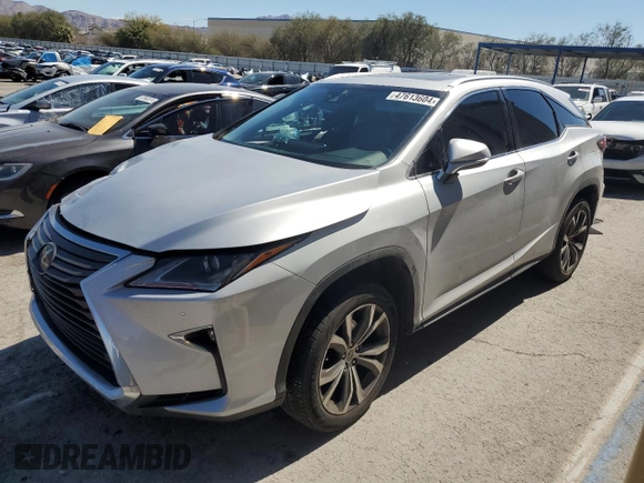 2017 Lexus RX with VIN 2T2ZZMCA4HC086435, listed as a Copart auction lot 47613604 with 94,212 mi miles and Salvage Title. Bid and sale history available at carsss.com. Image 1.
