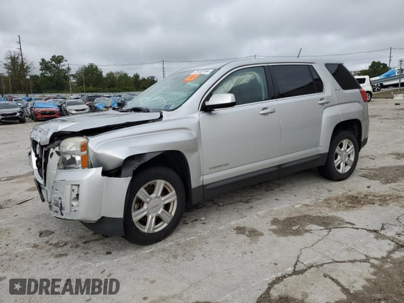 2014 GMC Terrain SLE with VIN 2GKALMEK3E6358791, listed as a Copart auction lot 73153154 with Not Provided miles and Salvage Title. Bid and sale history available at DreamBid. Image 1.