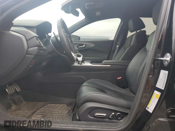 2022 Acura TLX w/A-Spec Package with VIN 19UUB5F51NA003892, listed as a Copart auction lot 53790725 with 52,986 mi miles and Salvage title. Bid and sale history available at DreamBid. Image 7.