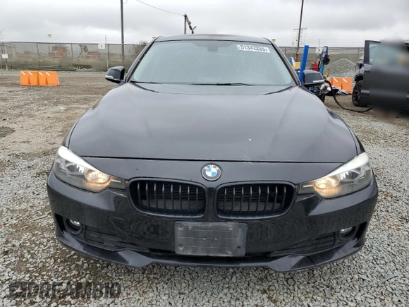 2015 BMW 3 Series 320i with VIN WBA3B1G55FNT05923, listed as a Copart auction lot 51342255 with 3,060 mi miles and Salvage Title. Bid and sale history available at carsss.com. Image 5.
