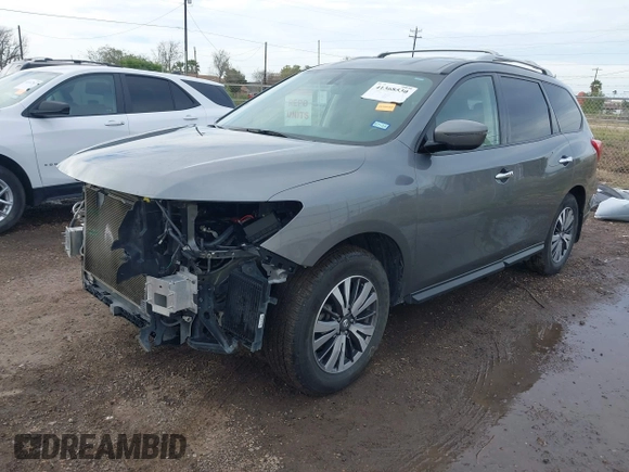2020 Nissan Pathfinder S with VIN 5N1DR2AN9LC617344, listed as a IAAI auction lot 41368530 with 64,544 mi miles. Bid and sale history available at carsss.com. Image 18.