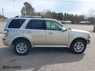 2010 Mercury Mariner Premier with VIN 4M2CN8HG4AKJ05736, listed as a IAAI auction lot 41744987 with 209,819 mi miles. Bid and sale history available at carsss.com. Image 14.