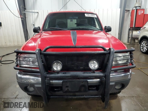 2001 Ford Ranger XL Fleet with VIN 1FTZR15E91PB39379, listed as a Copart auction lot 49614955 with 222,451 mi miles and Clean Title. Bid and sale history available at carsss.com. Image 5.