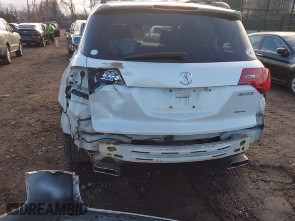 2013 Acura MDX with VIN 2HNYD2H26DH510809, listed as a IAAI auction lot 41812685 with 91,722 mi miles. Bid and sale history available at carsss.com. Image 6.