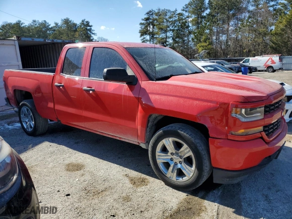 2018 Chevrolet Silverado 1500 Custom with VIN 1GCRCPEC8JZ217237, listed as a Copart auction lot 88920915 with 99,978 mi miles and Clean Title. Bid and sale history available at carsss.com. Image 4.