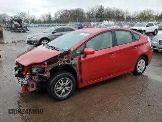 2010 Toyota Prius II with VIN JTDKN3DU3A1240731, listed as a Copart auction lot 51745805 with 177,389 mi miles and Salvage Title. Bid and sale history available at DreamBid. Image 1.