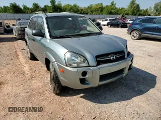 2007 Hyundai Tucson GLS with VIN KM8JM12B27U495748, listed as a Copart auction lot 65995374 with 203,456 mi miles and Salvage Title. Bid and sale history available at carsss.com. Image 12.