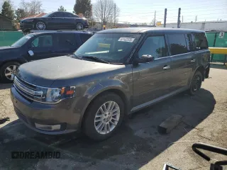 2017 Ford Flex SEL with VIN 2FMGK5C80HBA03753, listed as a Copart auction lot 52142375 with 78,619 mi miles and Salvage Title. Bid and sale history available at carsss.com. Image 1.