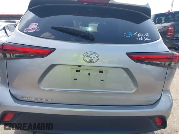 2021 Toyota Highlander L with VIN 5TDZZRAH3MS526003, listed as a IAAI auction lot 42617546 with Not provided miles and . Bid and sale history available at DreamBid. Image 15.
