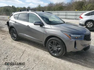 2023 Acura RDX w/A-Spec Package with VIN 5J8TC1H64PL005764, listed as a Copart auction lot 79410724 with 13,963 mi miles and Salvage title. Bid and sale history available at DreamBid. Image 4.
