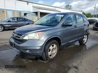 2010 Honda CR-V LX with VIN 5J6RE4H37AL100900, listed as a Copart auction lot 61830155 with 191,591 mi miles and Salvage title. Bid and sale history available at DreamBid. Image 1.