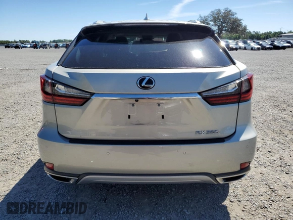 2020 Lexus RX with VIN 2T2HZMAA1LC163074, listed as a Copart auction lot 49232765 with 26,702 mi miles and Salvage Title. Bid and sale history available at carsss.com. Image 6.