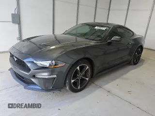 2019 Ford Mustang EcoBoost с VIN 1FA6P8TH2K5146627, выставлен на аукционе Copart как лот 63421835 с пробегом 48 759 миль миль и Чистый • Clean title. История ставок и продаж доступна на DreamBid. Изображение 1.