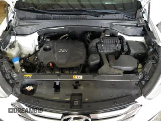 2016 Hyundai Santa Fe z VIN 5XYZTDLB8GG353853, wystawiony jako Copart lot #51740105 z przebiegiem 147 007 mil mil oraz Szkoda całkowita • Salvage title. Historia ofert i sprzedaży dostępna na DreamBid. Obrazek 12.