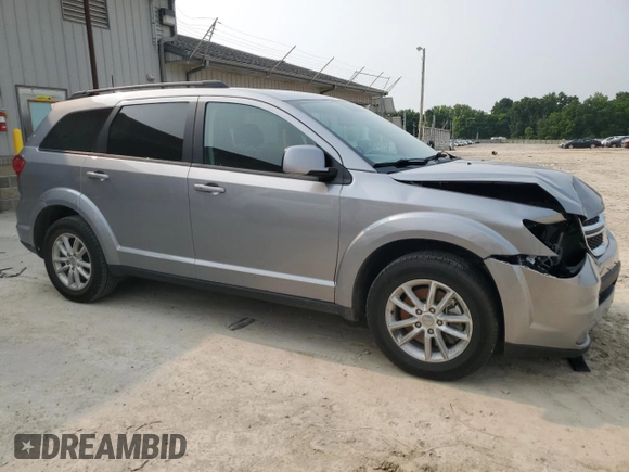 2017 Dodge Journey SXT with VIN 3C4PDCBG5HT599636, listed as a Copart auction lot 60121895 with 54,659 mi miles and Salvage title. Bid and sale history available at DreamBid. Image 4.