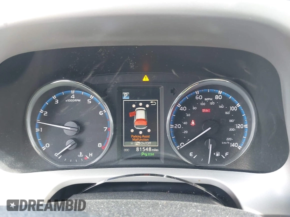 2017 Toyota RAV4 Limited with VIN 2T3YFREV7HW345673, listed as a IAAI auction lot 42093840 with 81,548 mi miles and . Bid and sale history available at DreamBid. Image 7.