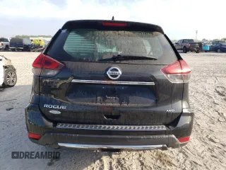 2020 Nissan Rogue S with VIN 5N1AT2MVXLC781105, listed as a Copart auction lot 50821855 with 51,602 mi miles and Salvage Title. Bid and sale history available at carsss.com. Image 6.
