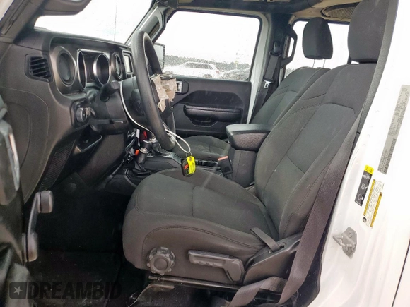 2021 Jeep Wrangler Unlimited Sport S z VIN 1C4HJXDG6MW816651, wystawiony jako Copart lot #60447925 z przebiegiem 53 958 mil mil oraz Szkoda całkowita • Salvage title. Historia ofert i sprzedaży dostępna na DreamBid. Obrazek 7.