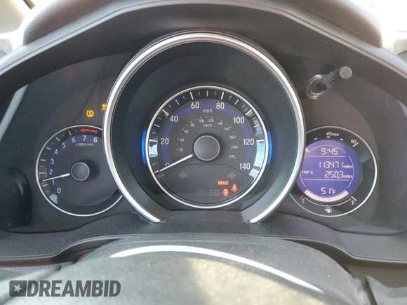 2017 Honda Fit EX with VIN 3HGGK5G78HM701369, listed as a Copart auction lot 46578635 with 133,471 mi miles and Salvage title. Bid and sale history available at DreamBid. Image 9.