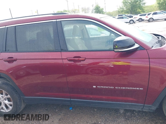 2021 Jeep Grand Cherokee Limited z VIN 1C4RJKBGXM8161859, wystawiony jako IAAI lot #41889257 z przebiegiem 46 965 mil mil oraz . Historia ofert i sprzedaży dostępna na DreamBid. Obrazek 13.