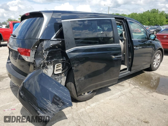 2016 Honda Odyssey EX-L z VIN 5FNRL5H68GB002126, wystawiony jako Copart lot #57836615 z przebiegiem 157 073 mil mil oraz Szkoda całkowita • Salvage title. Historia ofert i sprzedaży dostępna na DreamBid. Obrazek 3.