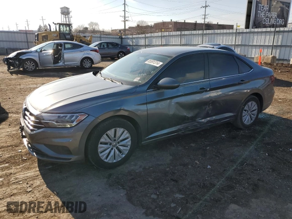 2020 Volkswagen Jetta S with VIN 3VWC57BU5LM078280, listed as a Copart auction lot 85591314 with 76,813 mi miles and Salvage title. Bid and sale history available at DreamBid. Image 1.
