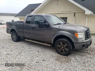 2009 Ford F-150 XL with VIN 1FTPX14V29FA00582, listed as a Copart auction lot 59819485 with 218,535 mi miles and Clean title. Bid and sale history available at DreamBid. Image 4.