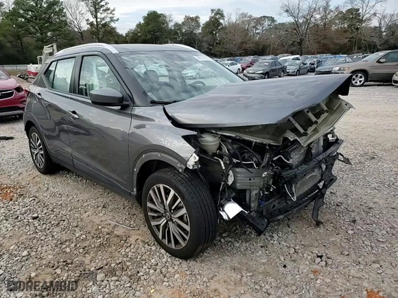 2021 Nissan Kicks SV with VIN 3N1CP5CV7ML478568, listed as a Copart auction lot 42379625 with 69,743 mi miles and Non Repairable. Bid and sale history available at carsss.com. Image 11.