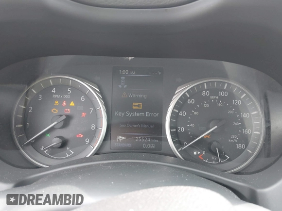 2021 Infiniti Q50 Luxe z VIN JN1EV7BR3MM751283, wystawiony jako IAAI lot #42446846 z przebiegiem 25 524 mil mil oraz . Historia ofert i sprzedaży dostępna na DreamBid. Obrazek 7.