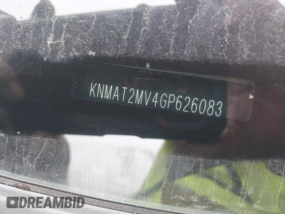 2016 Nissan Rogue S z VIN KNMAT2MV4GP626083, wystawiony jako IAAI lot #41491361 z przebiegiem 110 532 mil mil oraz . Historia ofert i sprzedaży dostępna na DreamBid. Obrazek 9.