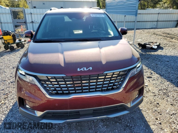 2024 Kia Carnival SX with VIN KNDNE5H3XR6338700, listed as a Copart auction lot 81567924 with 8,498 mi miles and Non Repairable. Bid and sale history available at DreamBid. Image 5.