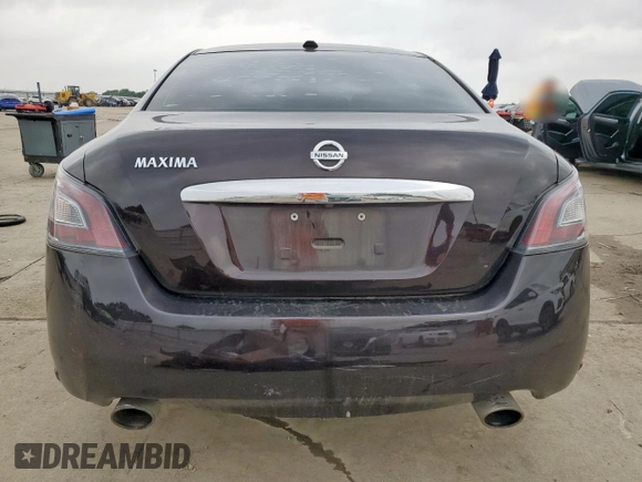 2014 Nissan Maxima SV with VIN 1N4AA5AP2EC913977, listed as a Copart auction lot 56556775 with Not provided miles and Salvage title. Bid and sale history available at DreamBid. Image 6.