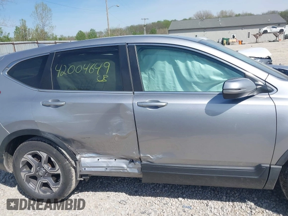 2019 Honda CR-V EX-L with VIN 7FARW2H84KE001320, listed as a IAAI auction lot 42104649 with 93,359 mi miles and . Bid and sale history available at carsss.com. Image 14.