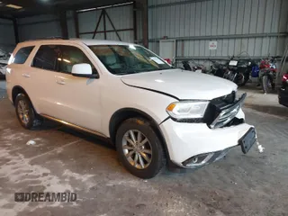 2017 Dodge Durango SXT with VIN 1C4RDJAG7HC647891, listed as a IAAI auction lot 41863622 with 87,946 mi miles and . Bid and sale history available at DreamBid. Image 1.
