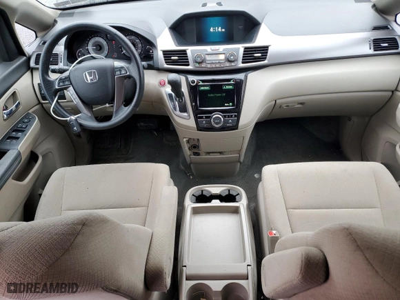 2015 Honda Odyssey EX with VIN 5FNRL5H40FB068845, listed as a Copart auction lot 52251975 with 100,565 mi miles and Salvage Title. Bid and sale history available at carsss.com. Image 8.
