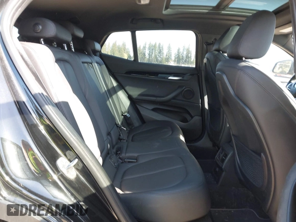 2018 BMW X2 xDrive28i with VIN WBXYJ5C30JEF69802, listed as a IAAI auction lot 42061382 with 55,138 mi miles. Bid and sale history available at carsss.com. Image 8.